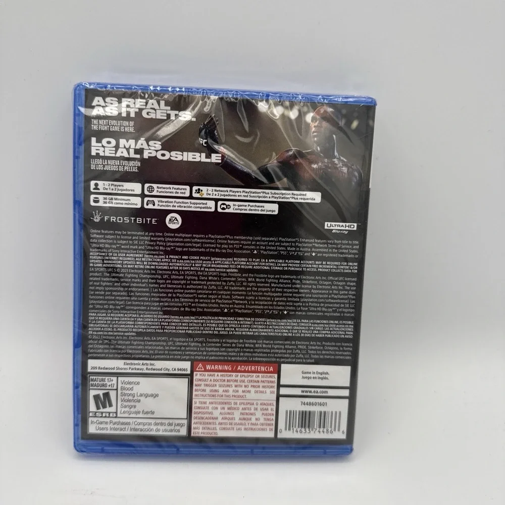 EA Sports UFC 5 PlayStation 5 PS5 Complete CIB